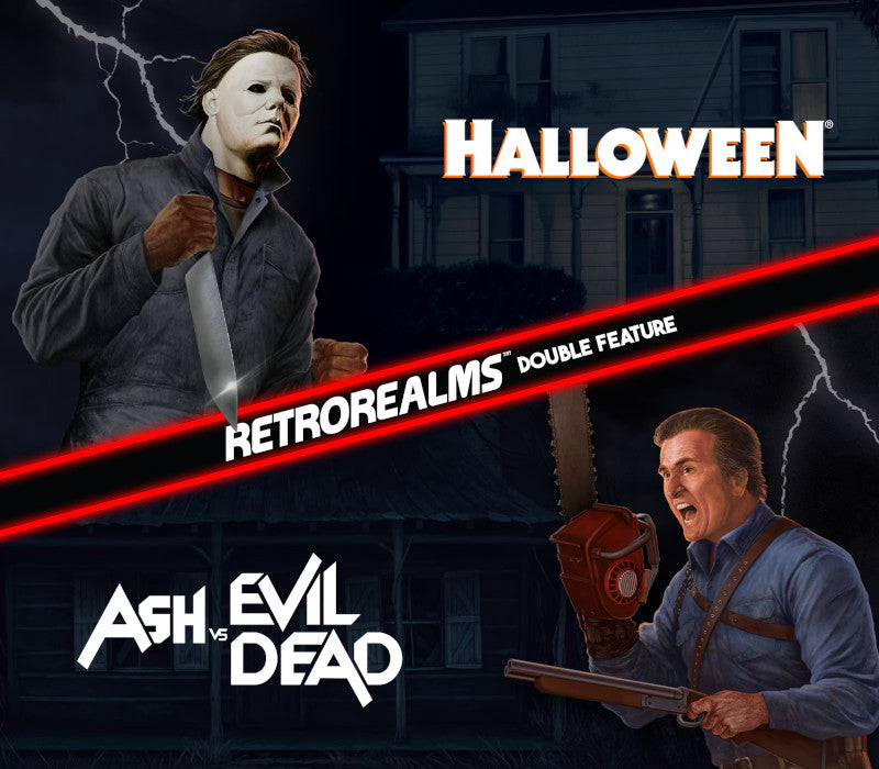 RetroRealms Double Feature: Halloween + Ash vs Evil Dead Day One Edition Xbox Series X|S CD Key  REGION FREE  [Email/Instant Delivery]