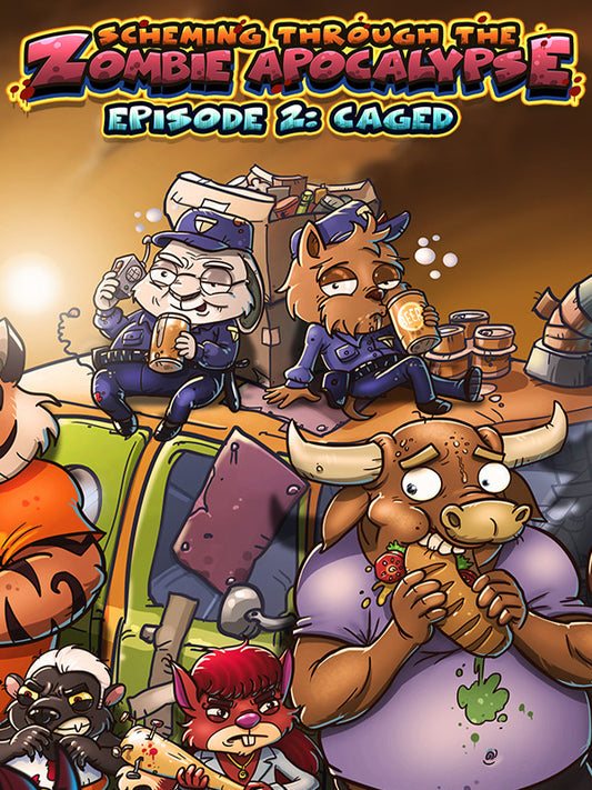 Scheming Through The Zombie Apocalypse - Ep2: Caged Steam CD Key  REGION FREE GrabTheGames - [Email/Instant Delivery]
