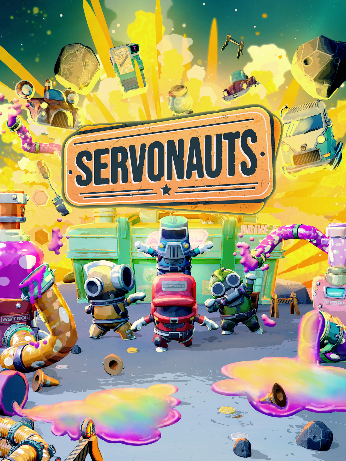 Servonauts PC Steam CD Key  REGION FREE MAXART - [Email/Instant Delivery]