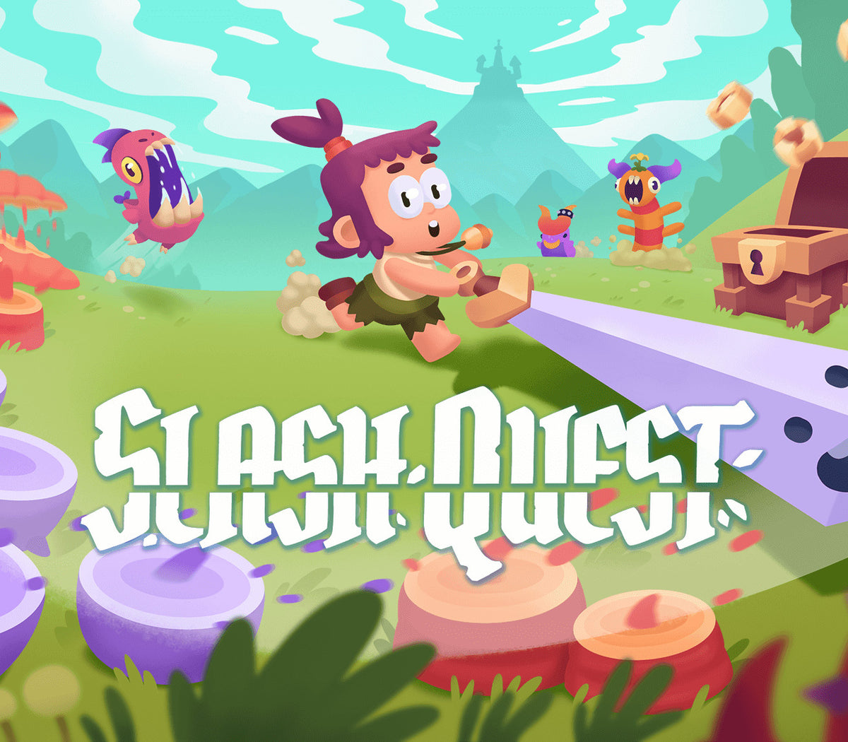 Slash Quest PC Steam CD Key  REGION FREE Noodlecake - [Email/Instant Delivery]