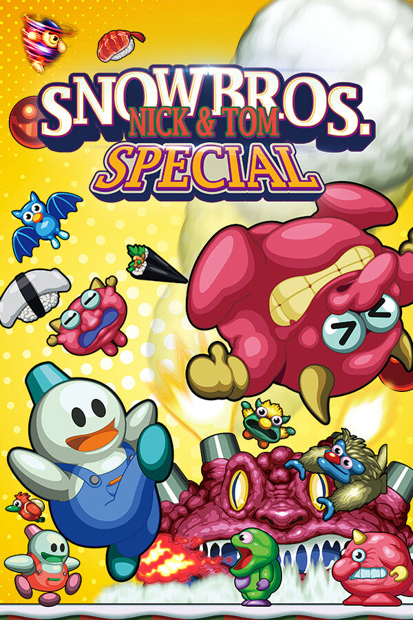 Snow Bros. Special Anniversary Edition PC Steam CD Key  REGION FREE DAEWON MEDIA CO. - [Email/Instant Delivery]