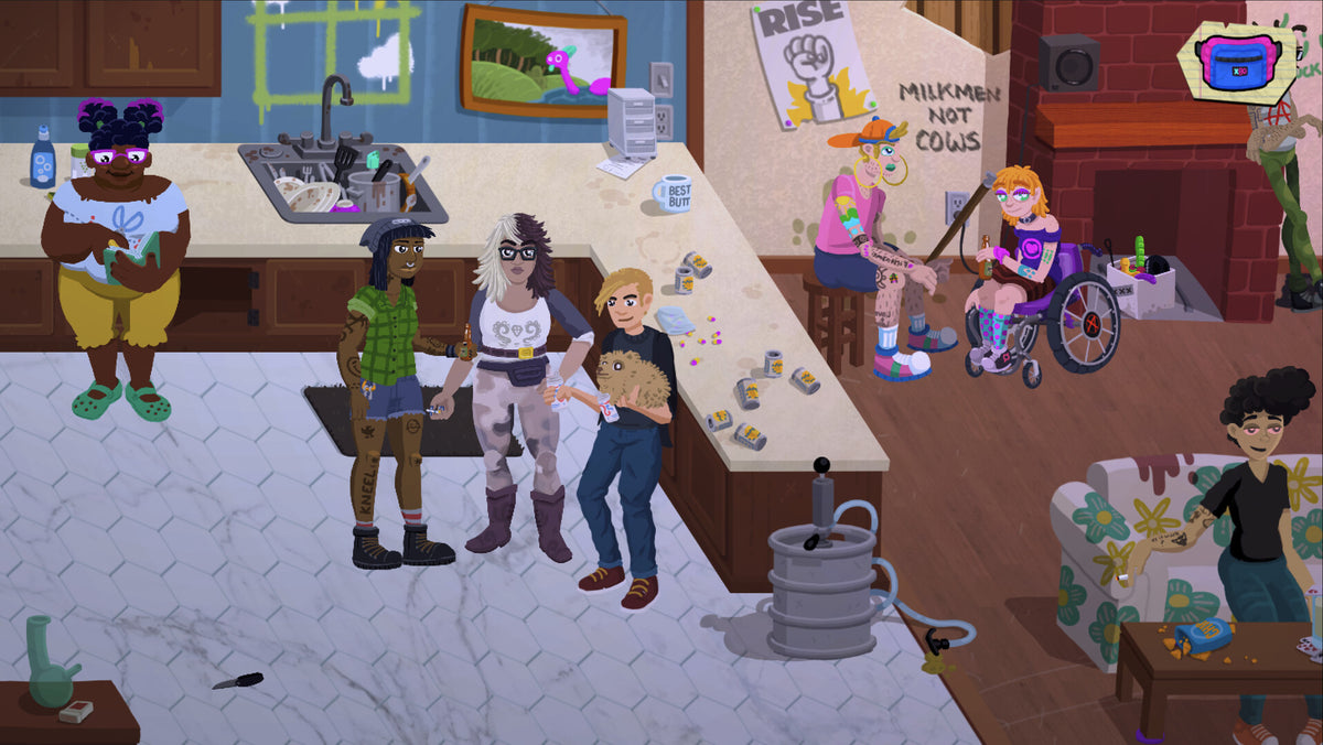 Queer Quest: All in a Gay's Work PC Steam CD Key   Rest of the world (RoW) - custom Queermo Games LLC - [Email/Instant Delivery]