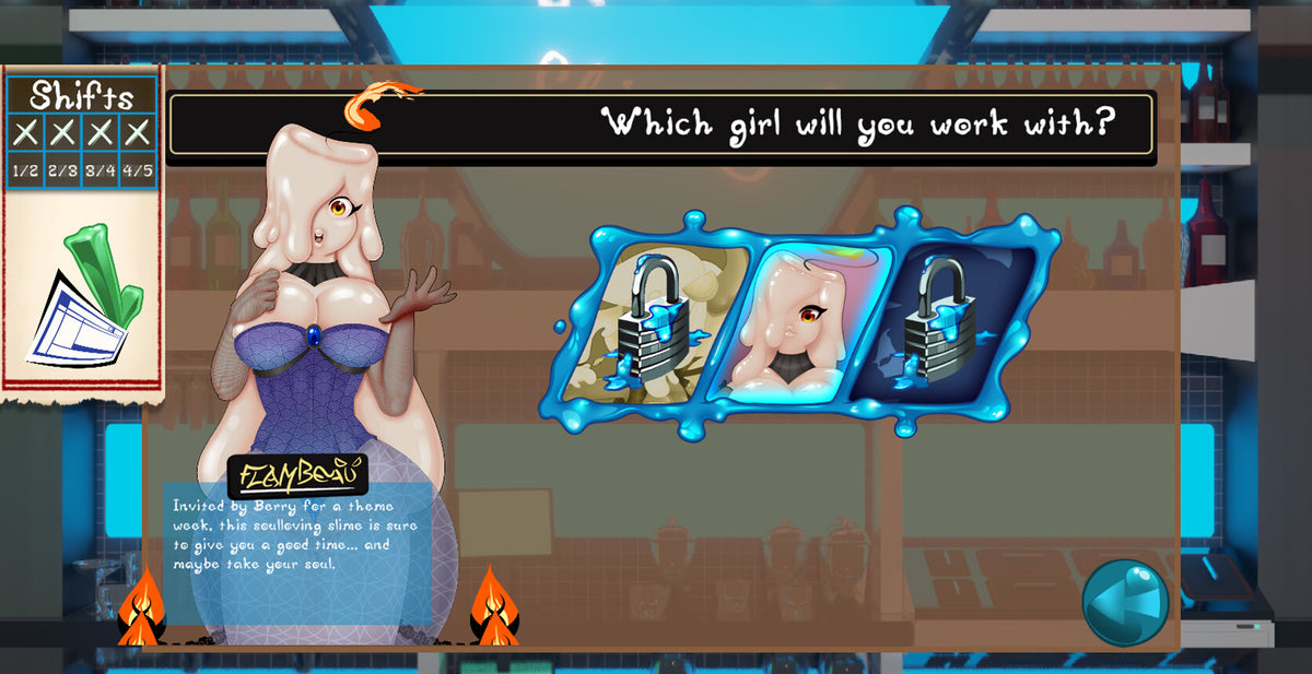 Slime Girl Smoothies - Flambeau's Wax Play DLC PC Steam CD Key  REGION FREE Shady Corner Games - [Email/Instant Delivery]