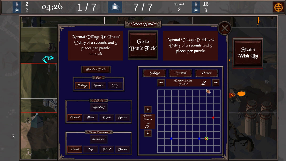 SwapPics: Knights vs Demons PC Steam CD Key  REGION FREE AntHillPlan - [Email/Instant Delivery]
