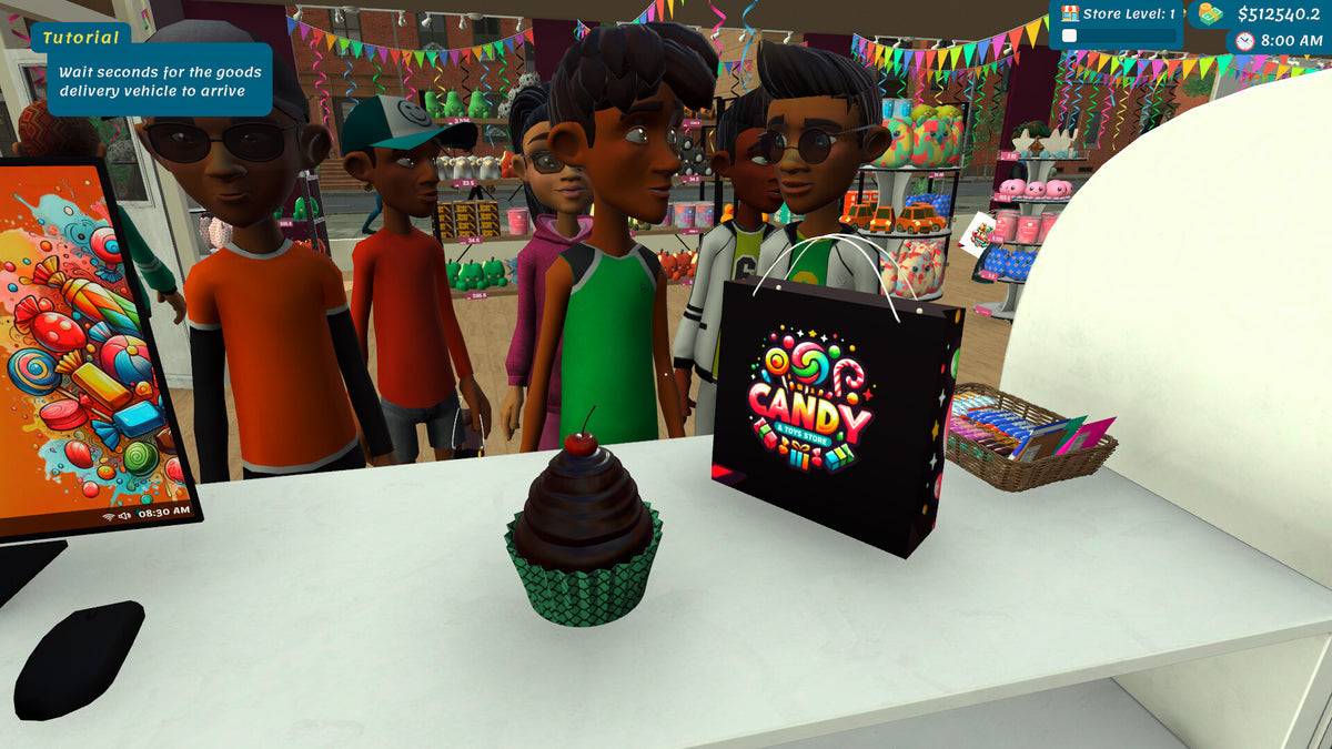 Candy & Toys Store Simulator PC Steam CD Key  REGION FREE Ox Games - [Email/Instant Delivery]