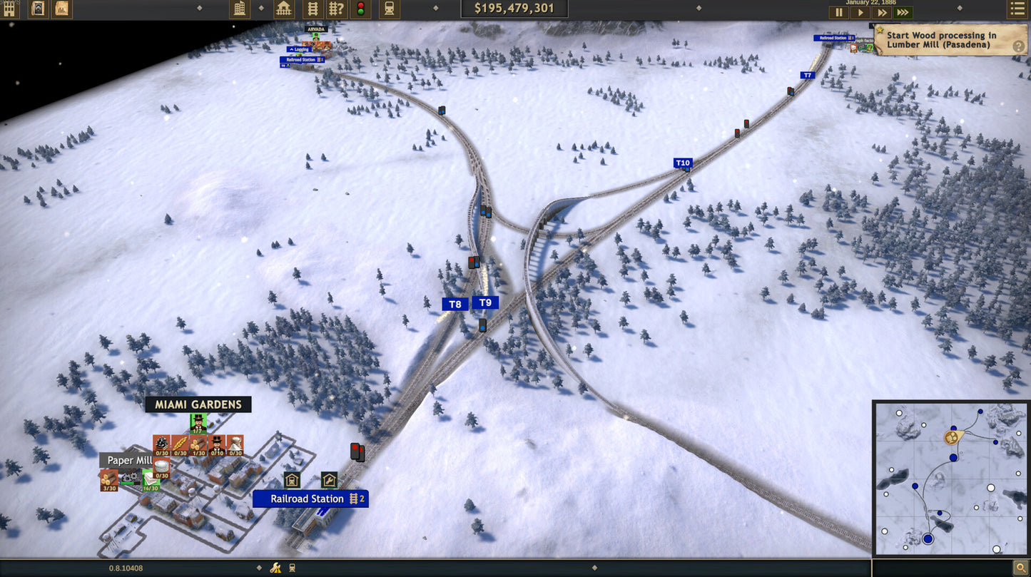 Railroad Corporation 2 PC Steam CD Key  REGION FREE Iceberg Interactive - [Email/Instant Delivery]