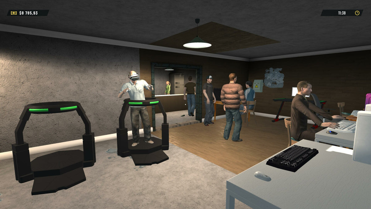 CYBER INTERNET CLUB SIMULATOR PC Steam CD Key  REGION FREE Midnight Games - [Email/Instant Delivery]