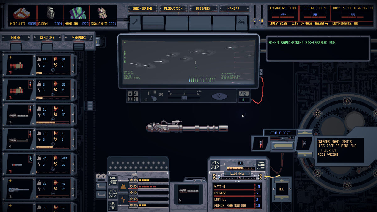 Mech Engineer PC Steam Account  REGION FREE MicroProse Software - [Email/Instant Delivery]