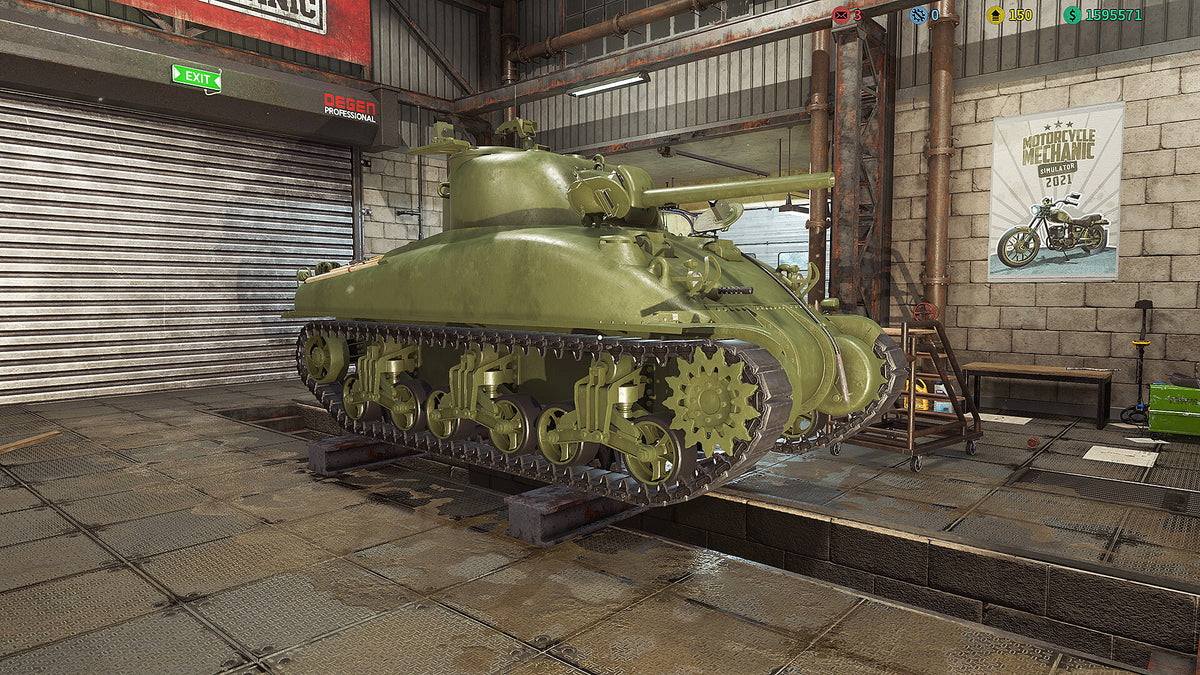 Tank Mechanic Simulator – Shermans DLC EU PC Steam CD Key  EUROPE PlayWay S.A. - [Email/Instant Delivery]