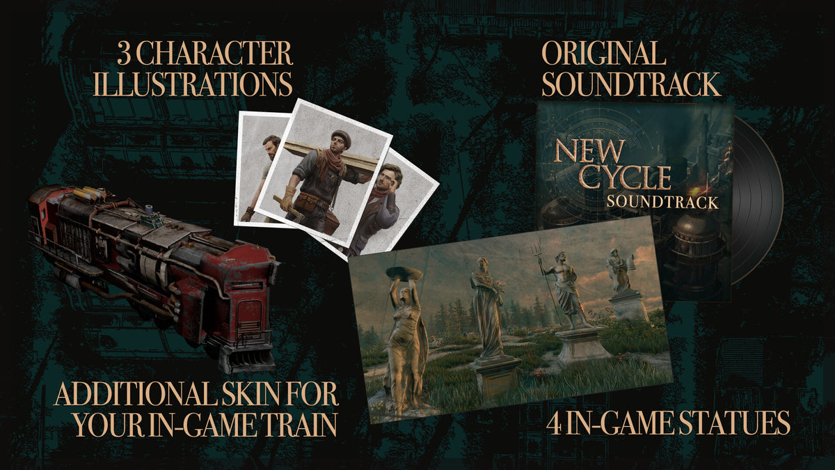New Cycle Supporter Bundle PC Steam Account  REGION FREE Daedalic Entertainment - [Email/Instant Delivery]