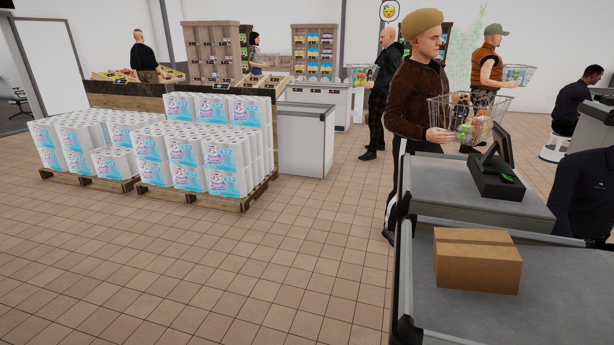 Shop Simulator: Supermarket PC Steam Account  REGION FREE Three River Games (3RG) - [Email/Instant Delivery]