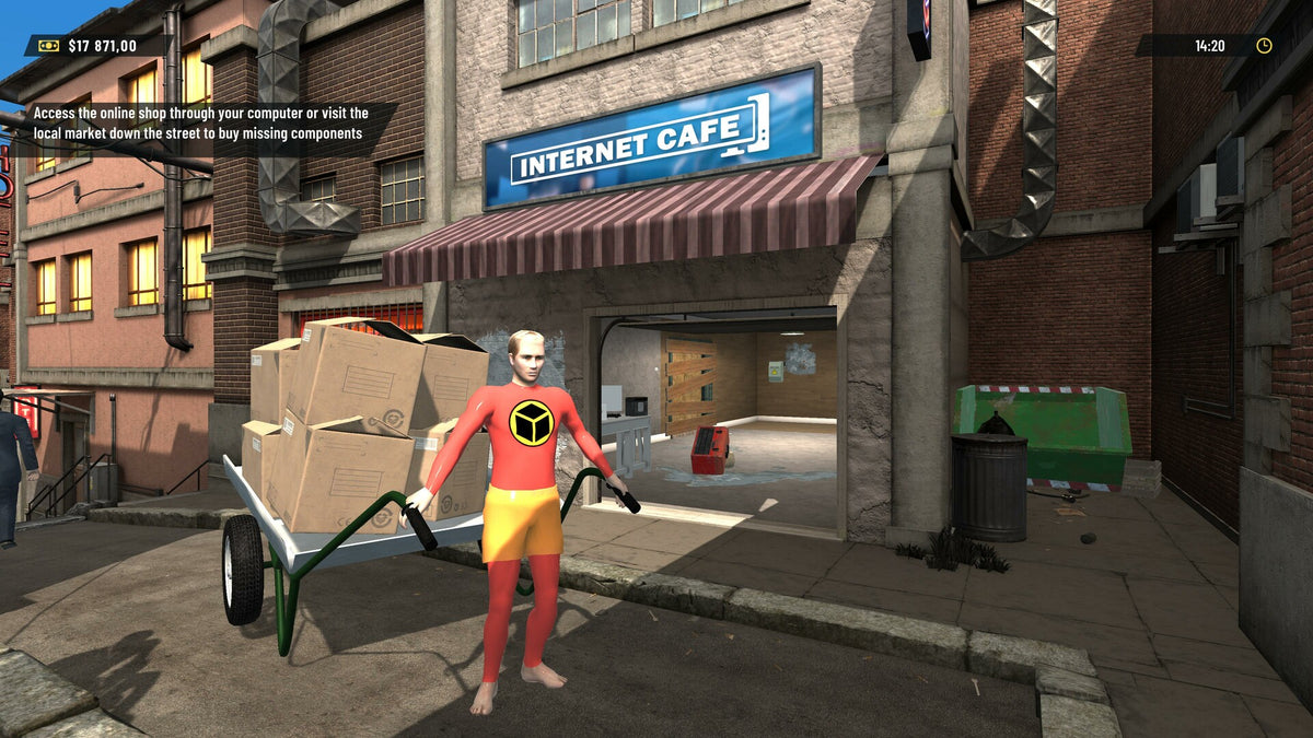 CYBER INTERNET CLUB SIMULATOR PC Steam CD Key  REGION FREE Midnight Games - [Email/Instant Delivery]