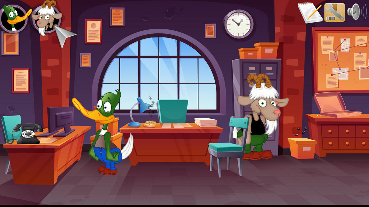Magret & FaceDeBouc ''The buddy-buddy case'' PC Steam CD Key  REGION FREE Adipson Studio - [Email/Instant Delivery]