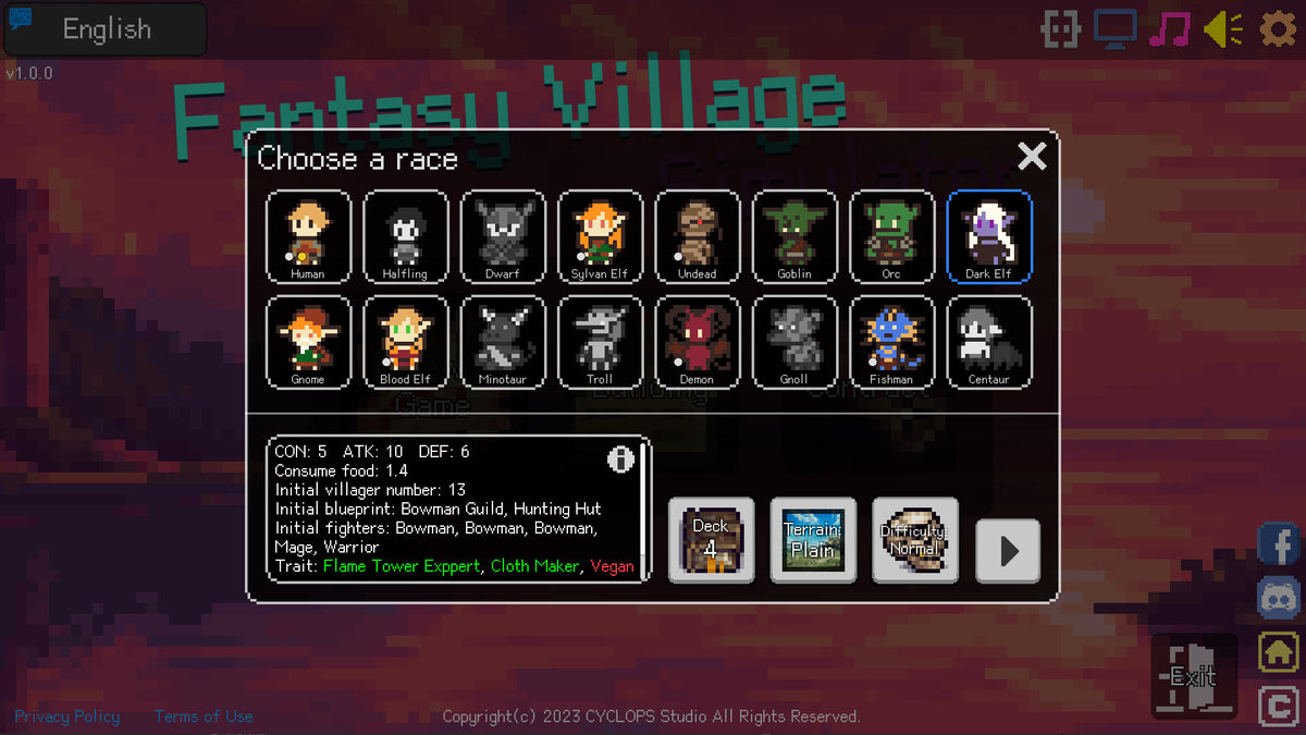 Fantasy Village Simulator PC Steam Account  REGION FREE CYCLOPS - [Email/Instant Delivery]