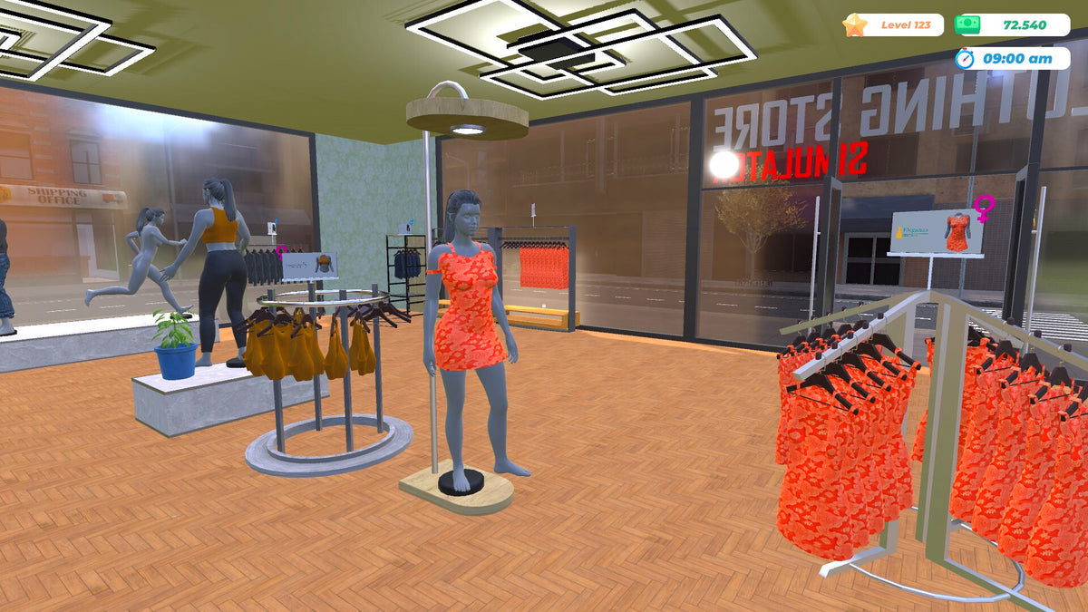 Clothing Store Simulator PC Steam Account  REGION FREE Kiki Games - [Email/Instant Delivery]