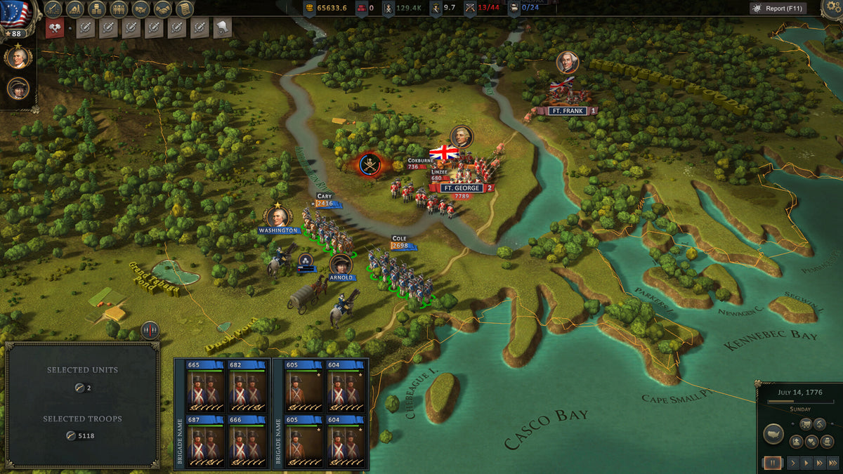 Ultimate General: American Revolution PC Steam Account  REGION FREE Game-Labs - [Email/Instant Delivery]