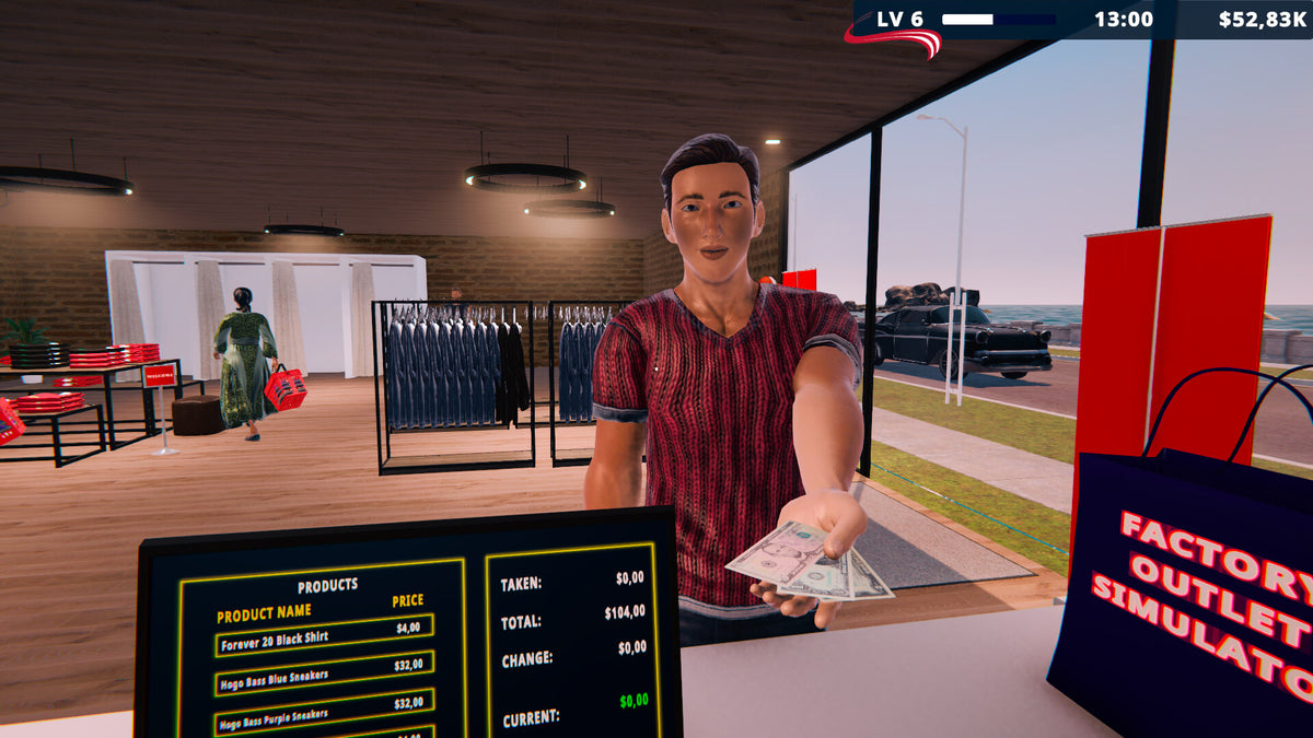 Factory Outlet Simulator PC Steam Account  REGION FREE PISHO - [Email/Instant Delivery]