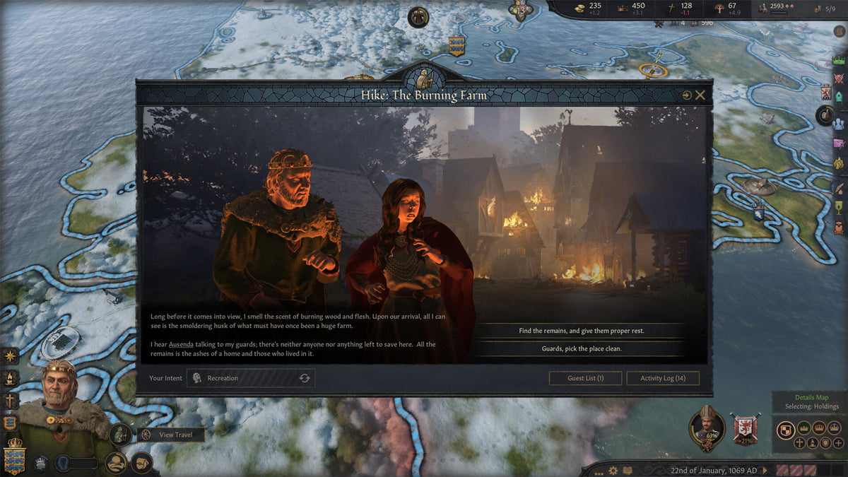 Crusader Kings III - Wandering Nobles DLC EU PC Steam CD Key  EUROPE  [Email/Instant Delivery]