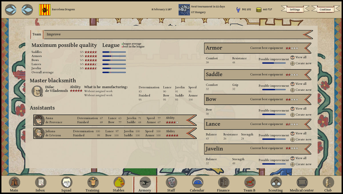 Jousting Manager PC Steam CD Key  REGION FREE RSB SISTEMA - [Email/Instant Delivery]