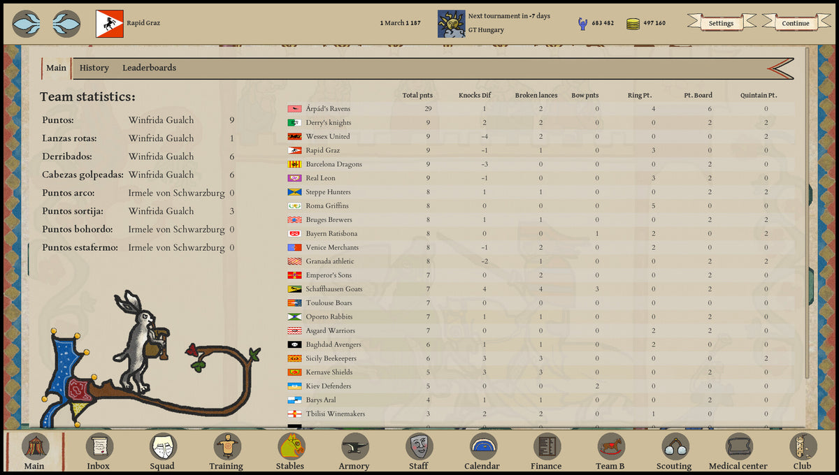 Jousting Manager PC Steam CD Key  REGION FREE RSB SISTEMA - [Email/Instant Delivery]