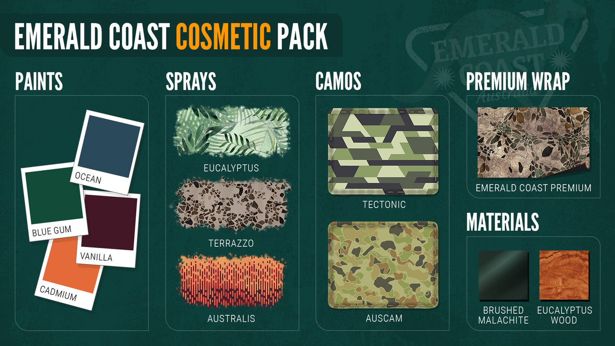 theHunter Call of the Wild - Emerald Coast Cosmetic Pack DLC PC Steam CD Key  REGION FREE Expansive Worlds - [Email/Instant Delivery]