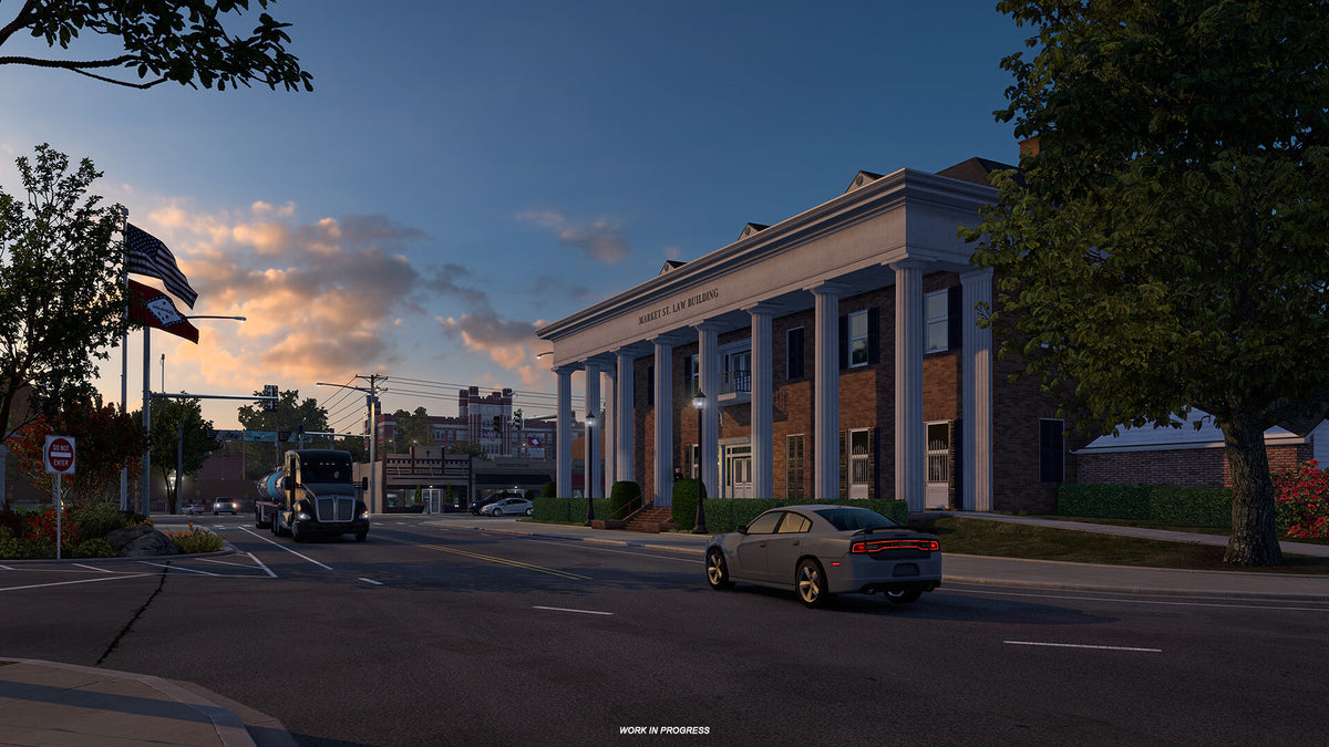 American Truck Simulator - Arkansas DLC PC Steam CD Key  REGION FREE  [Email/Instant Delivery]