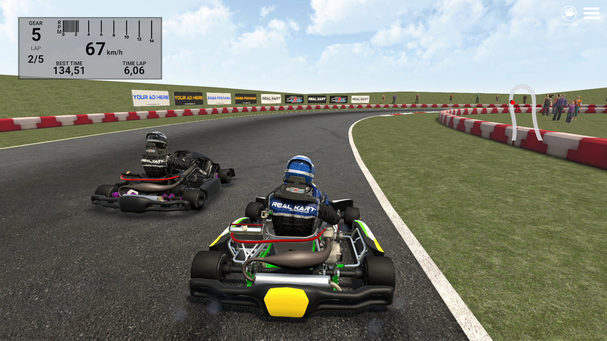 Real Kart PC Steam Account  REGION FREE Aglobex - [Email/Instant Delivery]