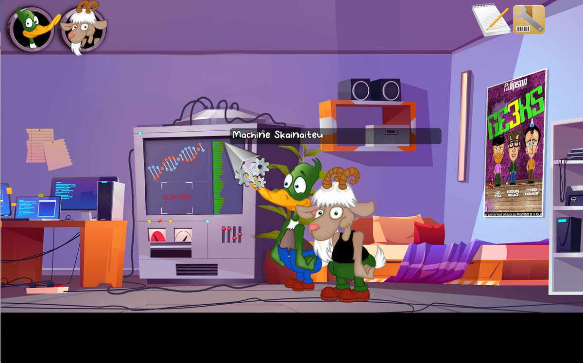Magret & FaceDeBouc ''The buddy-buddy case'' PC Steam CD Key  REGION FREE Adipson Studio - [Email/Instant Delivery]