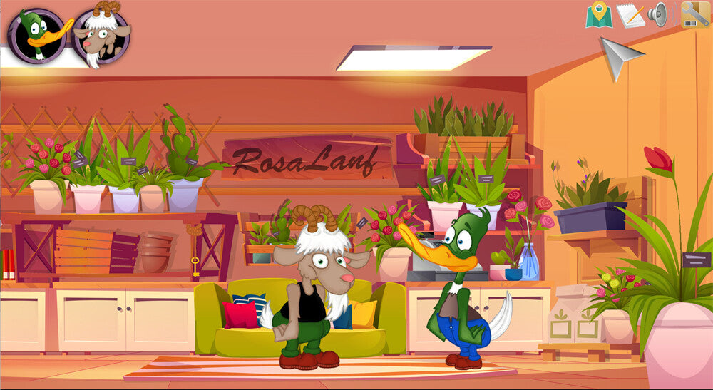 Magret & FaceDeBouc ''The buddy-buddy case'' PC Steam CD Key  REGION FREE Adipson Studio - [Email/Instant Delivery]