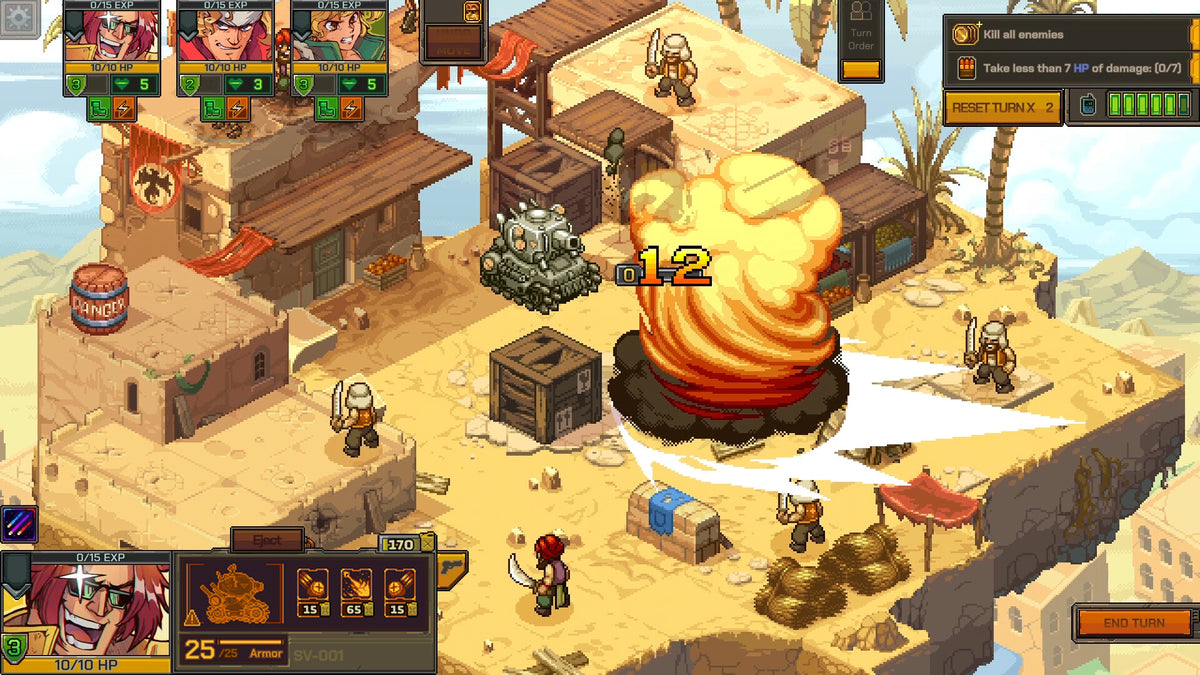 Metal Slug Tactics PC Steam Account  REGION FREE Dotemu - [Email/Instant Delivery]