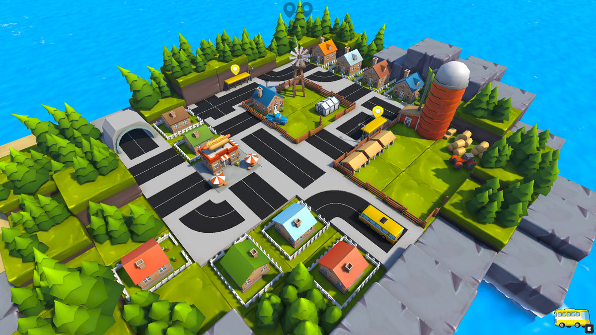 Busway Islands - Puzzle XBOX One / Xbox Series X|S Account Xbox One -  OTHER Rising Moon Games - [Email/Instant Delivery]