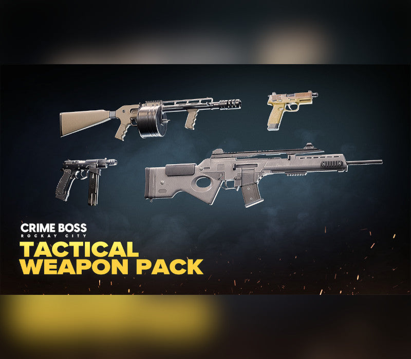 Crime Boss: Rockay City - Tactical Weapon Pack DLC EU (without DE) PS5 CD Key PlayStation 5 -  EUROPE 505 Games Official - [Email/Instant Delivery]