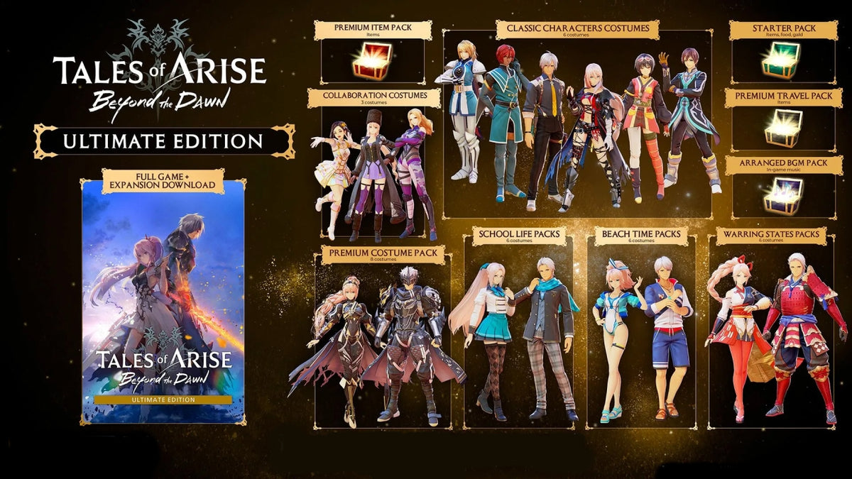 Tales of Arise: Beyond the Dawn Ultimate Edition Steam Account   Rest of the world (RoW) - custom Bandai Namco Entertainment - [Email/Instant Delivery]