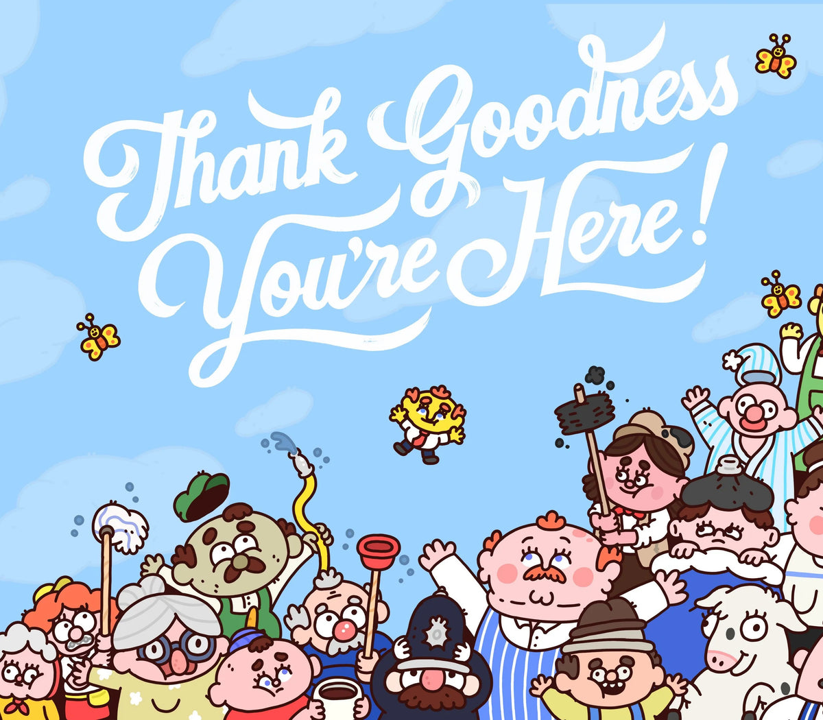 Thank Goodness You're Here! PC Steam CD Key  REGION FREE Panic - [Email/Instant Delivery]