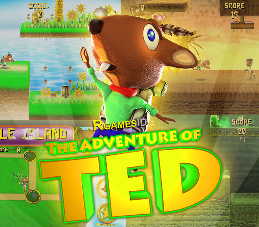 The Adventure of TED and the lost magic crystals Steam CD Key  REGION FREE  [Email/Instant Delivery]