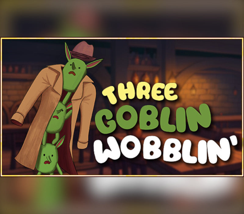 Three Goblin Wobblin' PC Steam CD Key  REGION FREE Cutting Edge Entertainment - [Email/Instant Delivery]