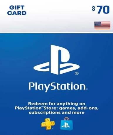 Playstation Network Card (PSN) 70 USD (US)   Playstation [Email/Instant Delivery]