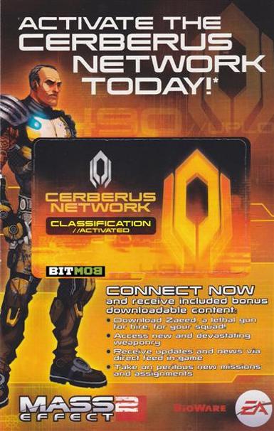 Mass Effect 2 - Cerberus (DLC) [Email/Instant Delivery]