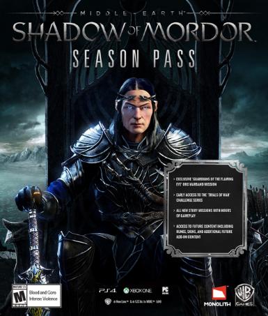 Middle-earth: Shadow of Mordor - Season Pass (DLC)   Steam - PC Download [Email/Instant Delivery]