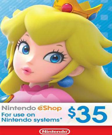 Nintendo Gift Card 35 USD (US) [Email/Instant Delivery]