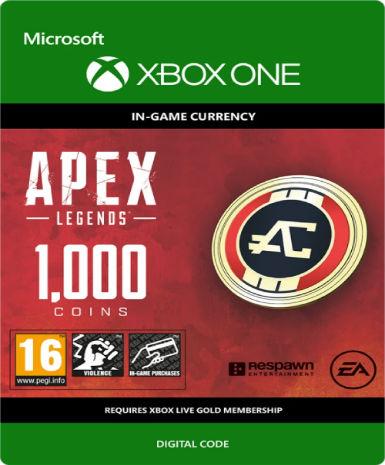 APEX Legends: 1000 Coins (Xbox One)   Xbox [Email/Instant Delivery]