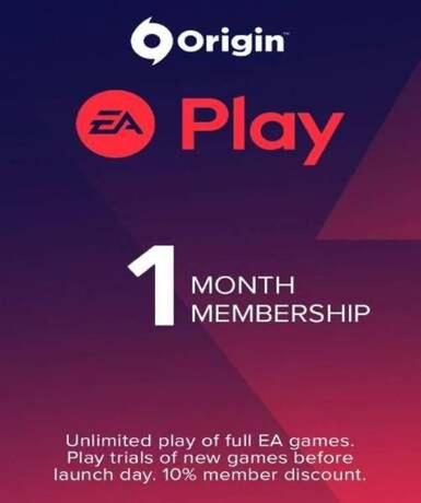 EA Play Basic 1 Month (Origin) [Email/Instant Delivery]