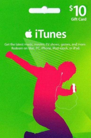 Apple iTunes Gift Card 10 USD (US)   iTunes [Email/Instant Delivery]