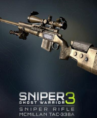 Sniper Ghost Warrior 3 - Sniper Rifle McMillan TAC-338A DLC   Steam - PC Download [Email/Instant Delivery]
