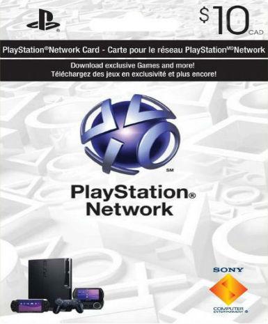 Playstation Network Card (PSN) 10 CAD (Canada)   Playstation [Email/Instant Delivery]