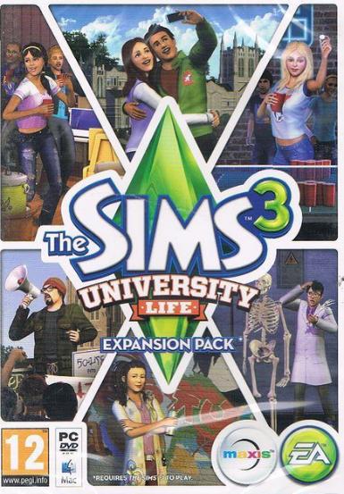 The Sims 3: University Life [Email/Instant Delivery]