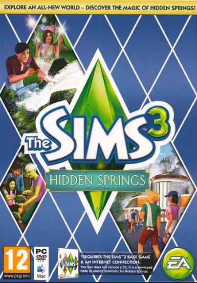 The Sims 3: Hidden Springs [Email/Instant Delivery]