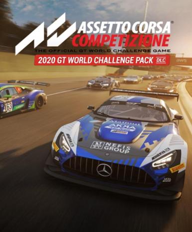 Assetto Corsa Competizione - 2020 GT World Challenge Pack (DLC)   Steam - PC Download [Email/Instant Delivery]