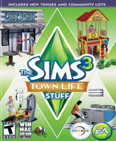 The Sims 3: Town Life Stuff [Email/Instant Delivery]