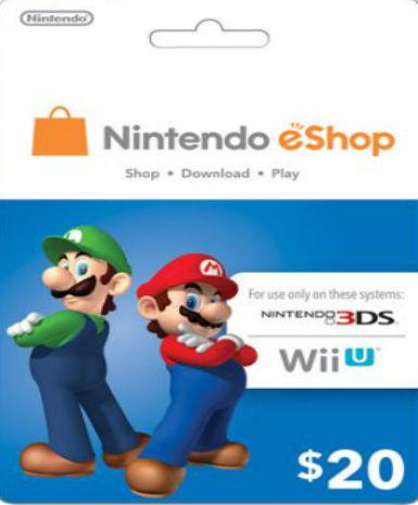 Nintendo Gift Card 20 USD (US) [Email/Instant Delivery]